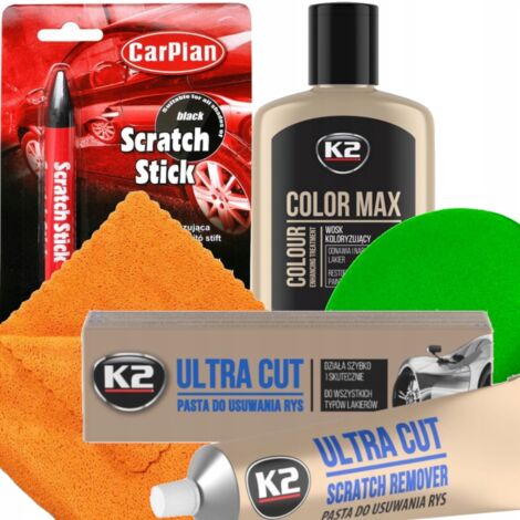 SET DE CRAYÓN + PASTA + CERA COLORANTE PARA COCHE PARA ELIMINAR ARAÑAZOS EN RASGUÑOS