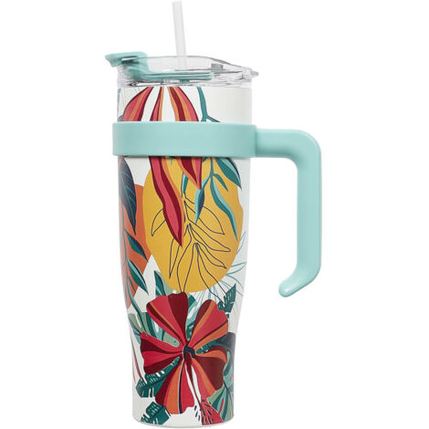 Taza térmica Miami Tropical Azul (1/3)