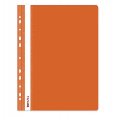 Archivador colgante de plástico rígido Biurfol A4 color naranja /20 unidades/ 1704001Pl-12