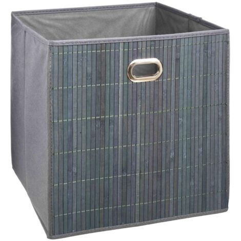Cesta de bambú mix n modul 31x31cm gris - 5five