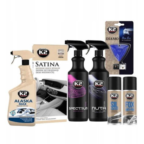 Set de regalo de cosméticos para el cuidado del automóvil K2 (1/5)