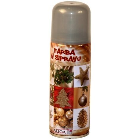 Pintura en aerosol plateada 250 ml (1/3)