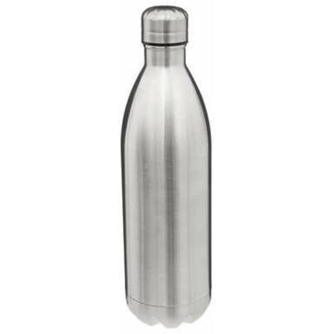 BOTELLA TÉRMICA 1L ACERO INOXIDABLE PLATEADA (1/3)