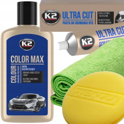 KIT DE CERA EN PASTA COLORANTE AZUL PARA ELIMINAR ARAÑAZOS DEL COCHE (1/5)