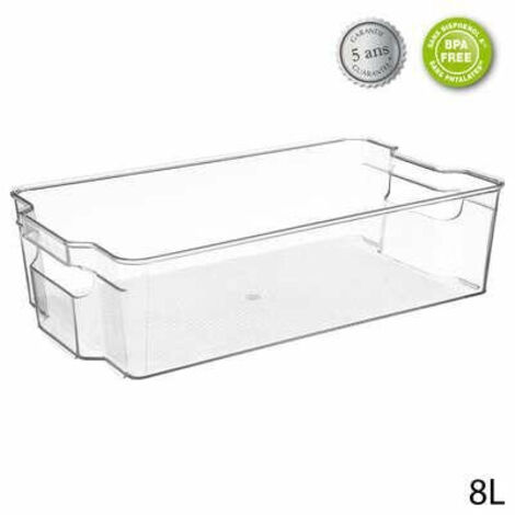 CONTENEDOR REFRIGERADOR 8L organizador plástico (1/3)