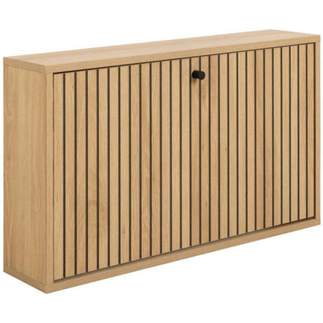 Zapatero colgante Albany, roble natural