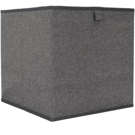 CAJA ESTANTERÍA Poli 30x30cm gris PLEGABLE (1/4)
