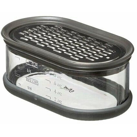 Rallador de acero inoxidable con recipiente (1/5)