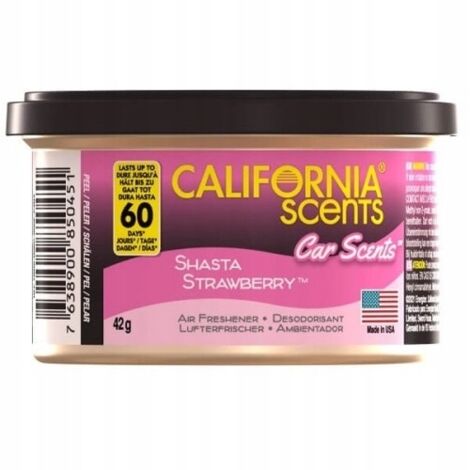 Fragancia para coche California Scents Shasta Strawberry
