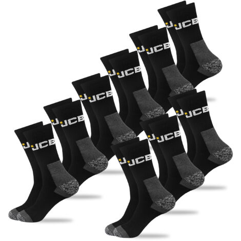 Calcetines de trabajo para hombre JCB SK500, 9 pares, talla 39/43 (1/5)