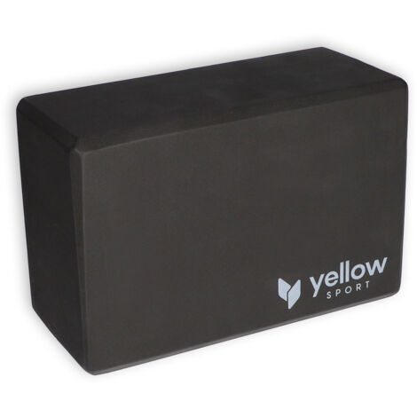 Bloque de yoga de EVA yellowBLOCK, negro - Accesorios de yoga (1/5)