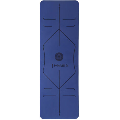 Esterilla de yoga TPE azul oscuro YM10 HMS (1/5)