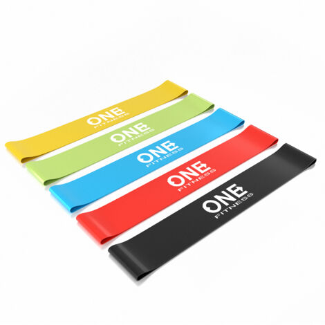 SET DE BANDAS DE EJERCICIO PBF 05 SLIM ONE FITNESS (1/5)