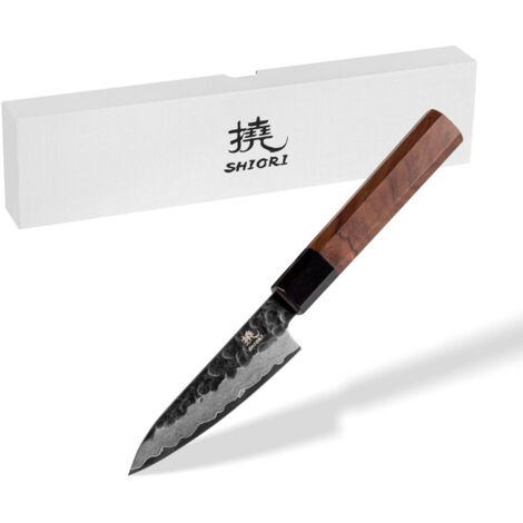 Shiori 撓 Mitsuki Shōto - cuchillo para pelar de acero de tres capas (1/4)