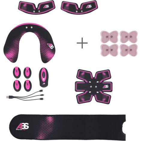 ESTIMULADOR DE ELECTROM脷SCULOS ABS MASTER PRO MULTI SET NN HMS