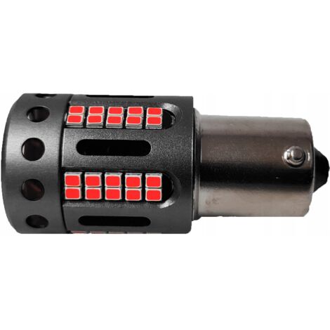 Bombilla LED P21W BA15S 100% CANBUS ROJA MLWINP21R