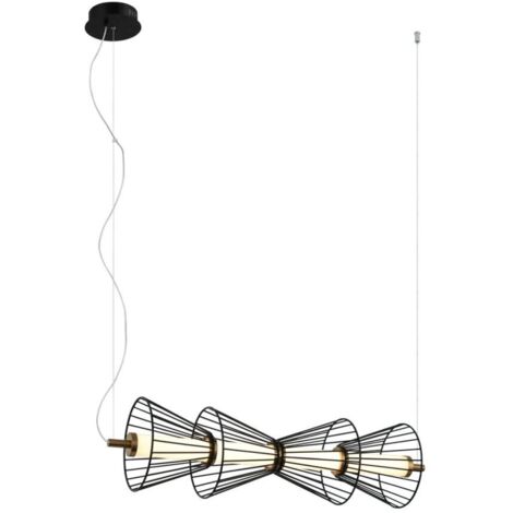 Lámpara colgante LED 15W SANKE PND638494BK Italux (1/2)