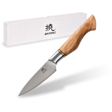 Shiori 撓 Shibuki Shōto - cuchillo pelador de acero sandvik 14C28N (1/4)
