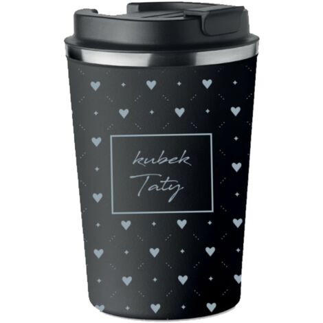 Taza térmica premium con estampado TAZA DE PAPÁ Regalo de 350 ml KT046 (1/5)