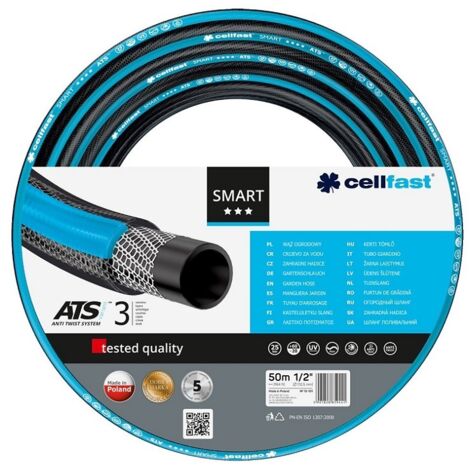 CELLFAST WĄŻ OGRODNICZY SMART ATS 1/2 50mb . (1/3)