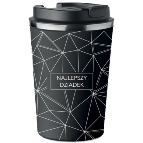 Taza térmica negra premium EL MEJOR regalo para el abuelo KT162 (1/5)