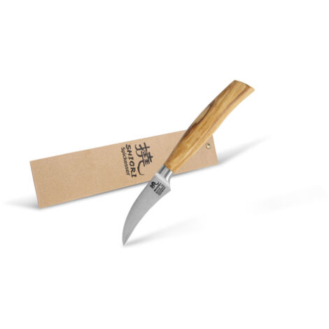 Shiori 撓 Hamburg Shōto - cuchillo pelador fabricado en acero alemán 1.4116 (1/4)