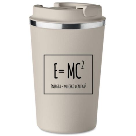 Taza térmica premium con impresión ENERGY COFFEE MILK MC2 350 ml KT080 (1/5)