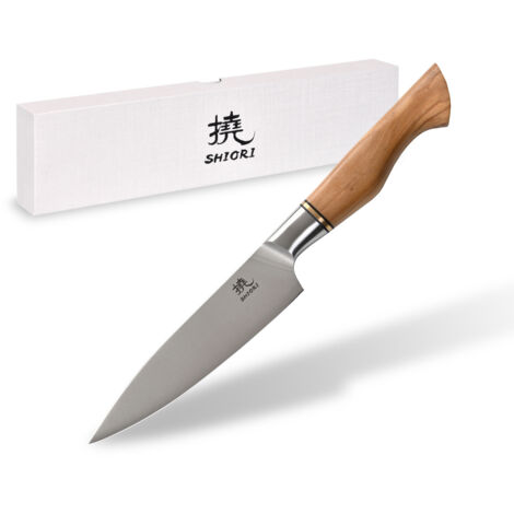 Shiori 撓 Shibuki Murō - Cuchillo multiusos de acero sandvik 14C28N (1/4)
