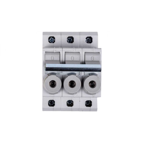 Interruptor fusible cilíndrico 3P 10x38mm 20A L95300