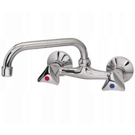 GRIFO MEZCLADOR DE LAVABO DE PARED EXCLUSIVO (1/2)