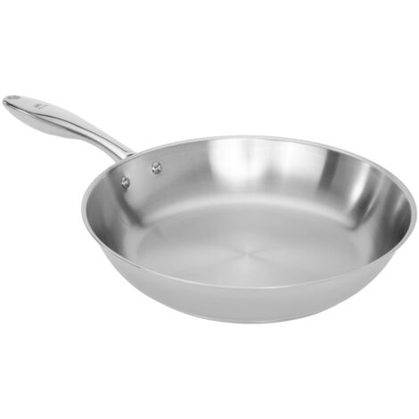 Sartén Shiori de acero inoxidable 304 sin revestimiento para inducción de 28 cm (1/4)