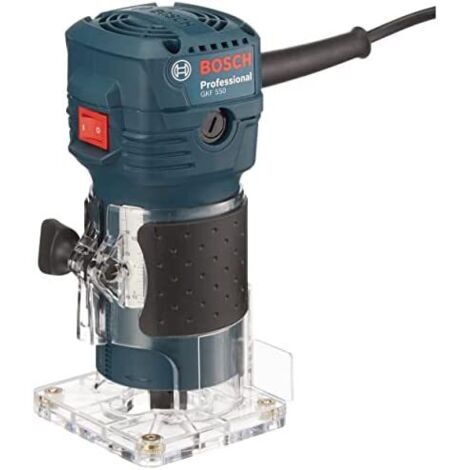 Bosch – Fresadora de bordes 550W para corte limpio en madera – Diseño ergonómico – SKU 6016A0020 (1/4)
