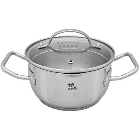 Olla de inducción Shiori 撓 Steel Series Pro 316 de 16 cm (1/5)