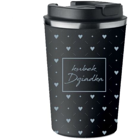 Taza térmica negra premium REGALO PARA EL ABUELO Día del Abuelo KT170 (1/5)