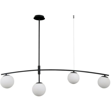 Italux Senai Moderna lámpara colgante de techo con barra de 4 luces, G9 (1/3)