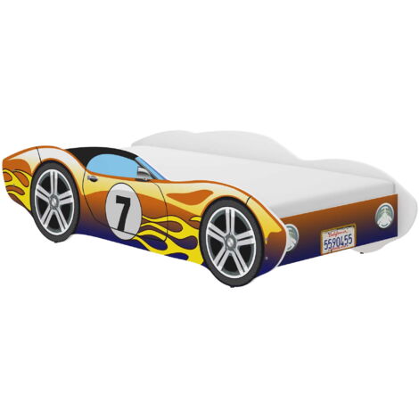 Cama infantil Coche CORVETTA 140x70 KAMELEON