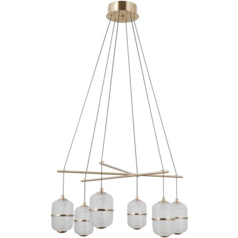 Lámpara colgante LED 32W ALANI PND343756HBR Italux (1/5)