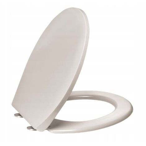 Asiento de inodoro BENEFIT SLIM BLANCO con cierre suave (1/2)