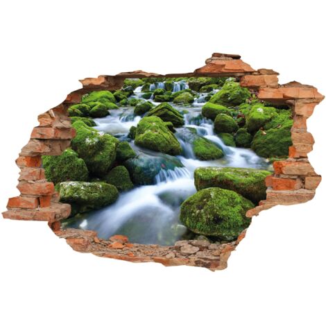 Papel pintado fotográfico PEGATINAS 3D VISTA LADRILLO 160 x 110 (1/5)