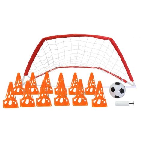 Portería MASTER de 122 x 61 x 61 cm con accesorios de entrenamiento. (1/2)