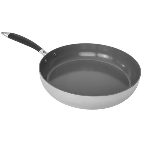 Sartén Shiori 撓 de acero inoxidable 304 Pro con revestimiento cerámico para inducción de 28 cm (1/4)