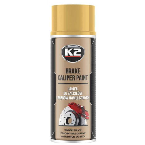 Pintura para pinzas de freno K2 400ml zloty (1/5)