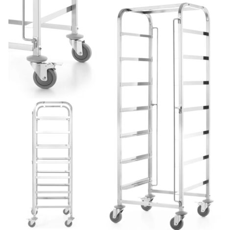 Carro para transportar cestas de lavavajillas de 7 x 500 x 500 mm - Hendi 810583 (1/5)