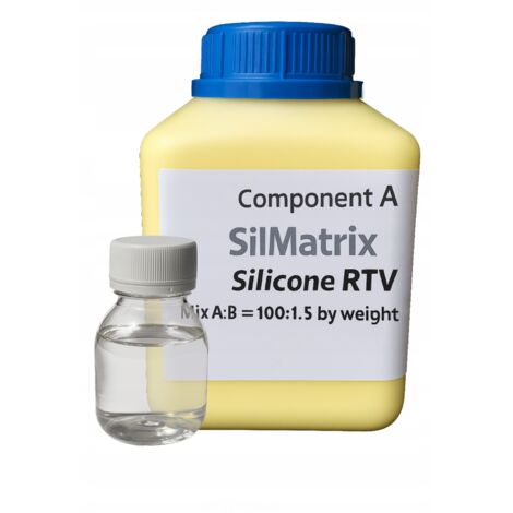 Silicona para moldes RTV, caucho líquido hasta 0,5 kg