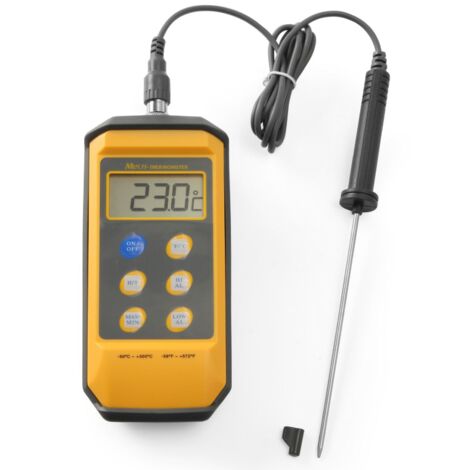 Termómetro digital HACCP para hostelería con sonda en cable - Hendi 271407 (1/2)