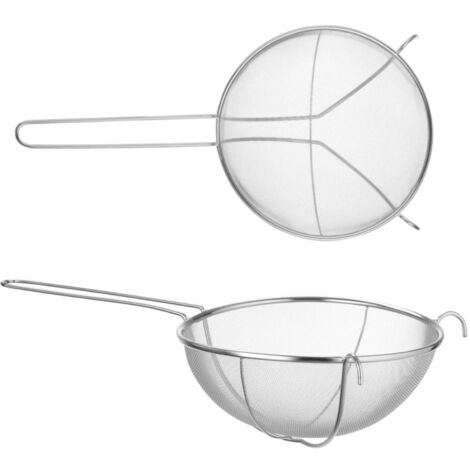 Colador de cocina de acero reforzado, diámetro 260 mm