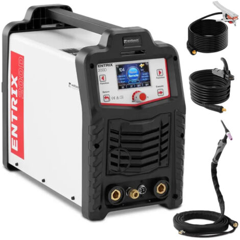 Soldadora digital de aluminio ENTRIX TIG MMA HF AC/DC Pulse 200A (1/5)