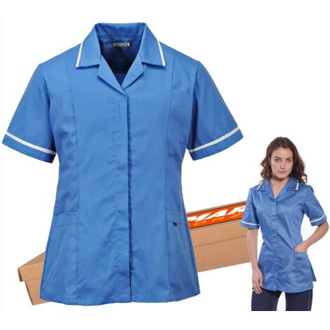Túnica clásica para mujer LW20, talla XS, color azul Hamilton