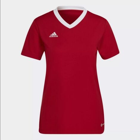 H4165 ADIDAS ENTRADA 22 JSY CAMISETA MUJER ROJA H57571 XS (1/5)
