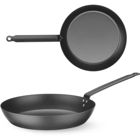 Sartén para todo tipo de cocinas, fabricada en acero al carbono, diámetro 282 mm. (1/5)